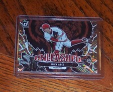 2023 Donruss Baseball Unleashed Gold #8 Mick Abel 49/99 - Philadelphia Phillies