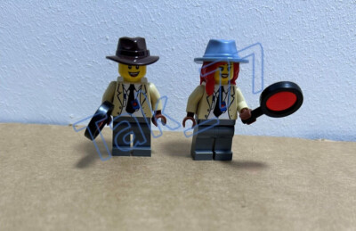 LEGO PLAY DAY 2023 Detective Minifiguren NEU 2023 SELTEN exklusive limitierte Auflage