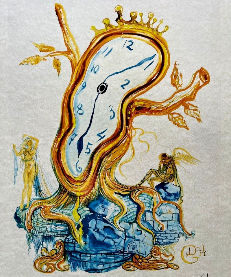 Salvador Dali Litografia Certificado de Autenticidade Original Assinado Op Numerado a Lápis (Dalì) - Imagem 3 de 4