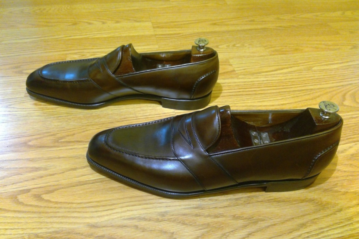 EDWARD GREEN RALPH LAUREN MTO 101 LAST DARK BROWN PATINA EDWARD GREEN RALPH LAUREN MTO 101 LAST DARK BROWN PATINA