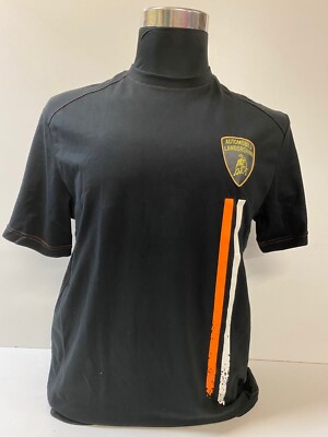 Lamborghini Racing Motorsport T-Shirt schwarz M  Super Trofeo, Medium