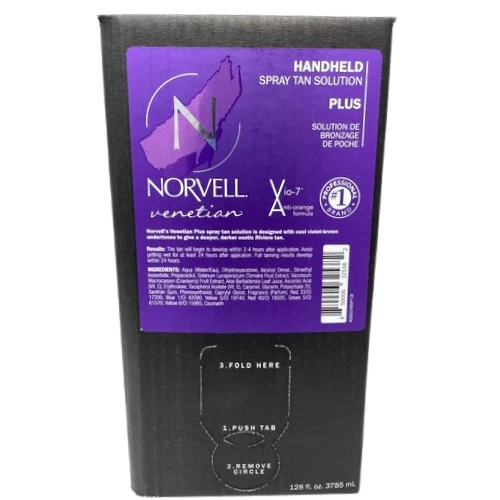 Norvell Venetian PLUS Sunless Spray Tanning Solution Gallon/128 oz