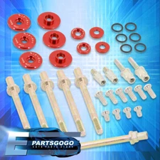 For Acura Honda K-Series K20 K24 Low Profile Engine Valve Cover Washer Bolt Red