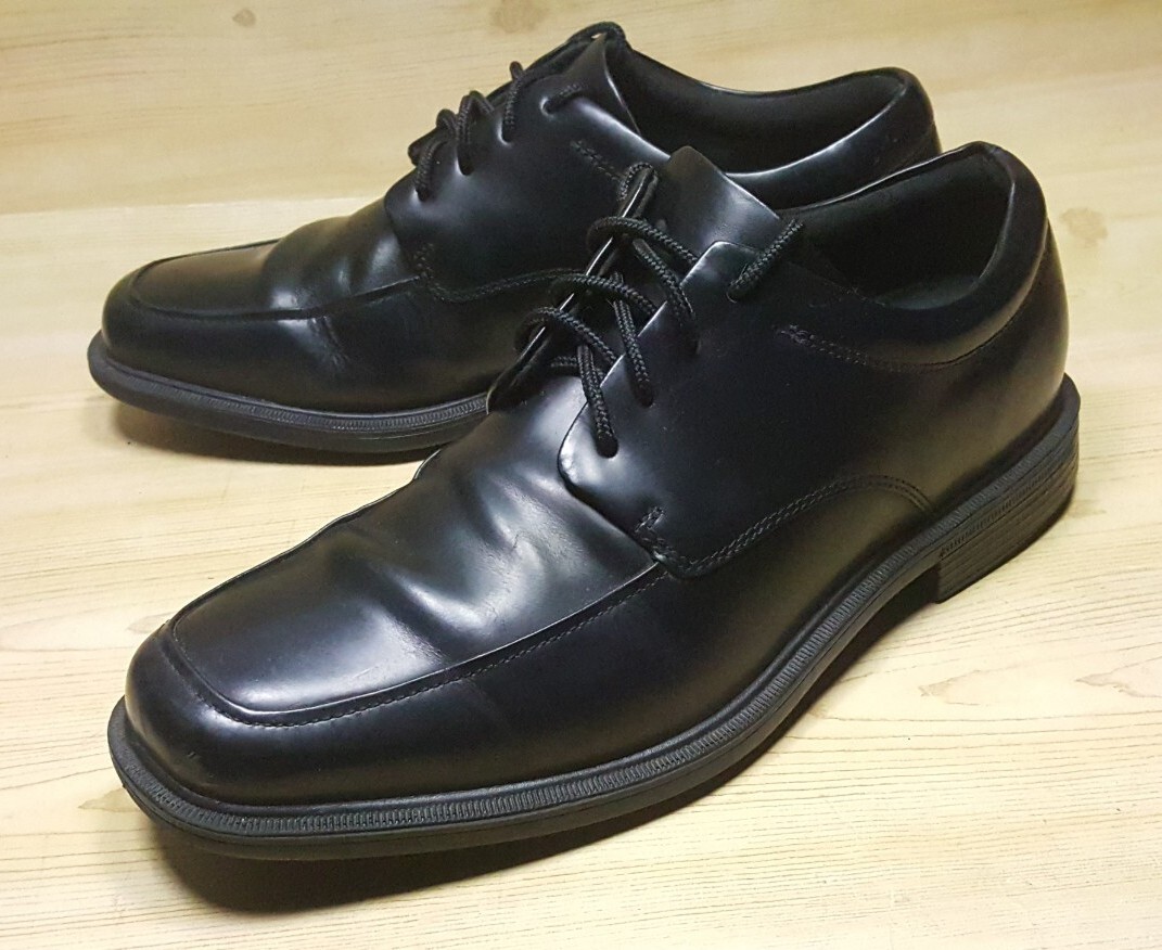 Rockport Men's Evander APM11781 Black Waterproof Leather Rockport Men's Evander APM11781 Black Waterproof Leather