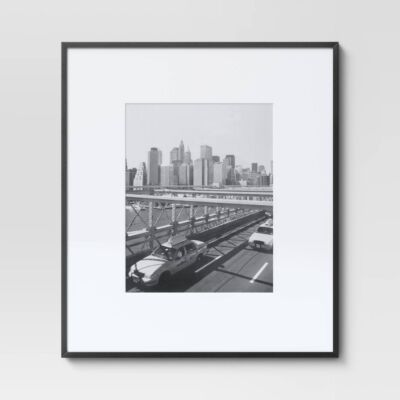 19.4'' x 22.4'' Thin Gallery Oversize Image Frame Black Project 62