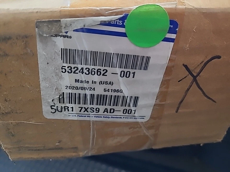 Mopar 5UR17XS9AD OEM Luggage Rack Cover Left FITS 2017-2019 Jeep Compass - Image 2 of 3