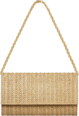 #ad #ad Straw Clutch Purse Shoulder Crossbody Bag Envelope Purse Raffia Handbag for Summ