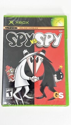 Microsoft XBOX: Spy vs Spy - Brand New Factory Sealed!