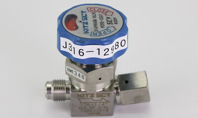 12980 KITZ SCT Scv Membran Ventil, Pctfe-Seat 10K-0.6cm Vld EP 316L