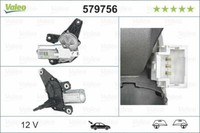 Valeo Wischermotor Hinten FüR Renault Grand ScÉNic,Megane Ii,ScÉNic II
