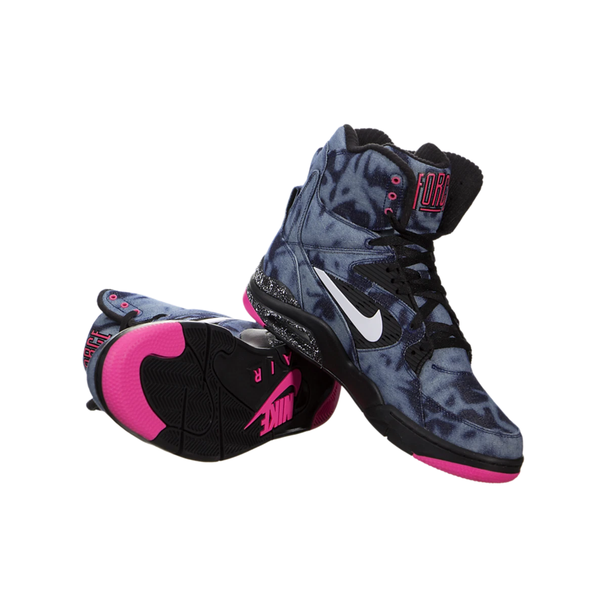 Nike air command force shop bleached denim