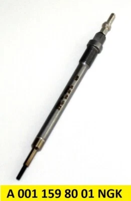 Original Mercedes Benz Glühkerze A0011597301 NGK CZ501 A0011598001 - Bild 1 von 3