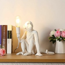 Monkey Table Light Resin Desk Accent Lamp for Children's Living Room Bedside USA