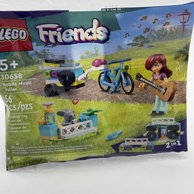 Lego FRIENDS 30106 Ice Cream Cart Emma and 30658 Mobile Music Trailer NEW Lot 2