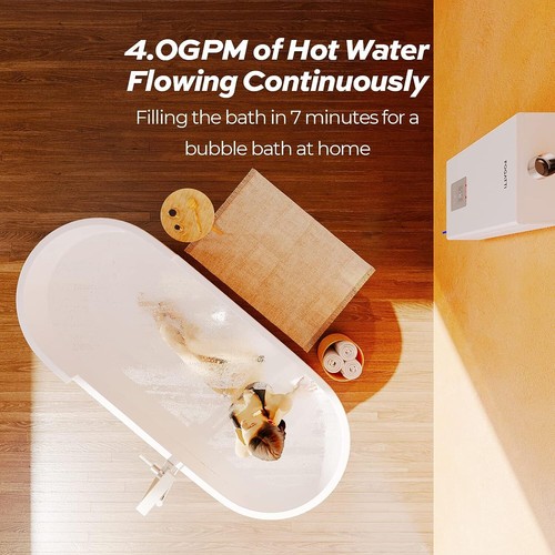 【99% NEW】4.0GPM 90000BTU Tankless Water Heater Propane Indoor CSA Certified - Picture 12 of 17
