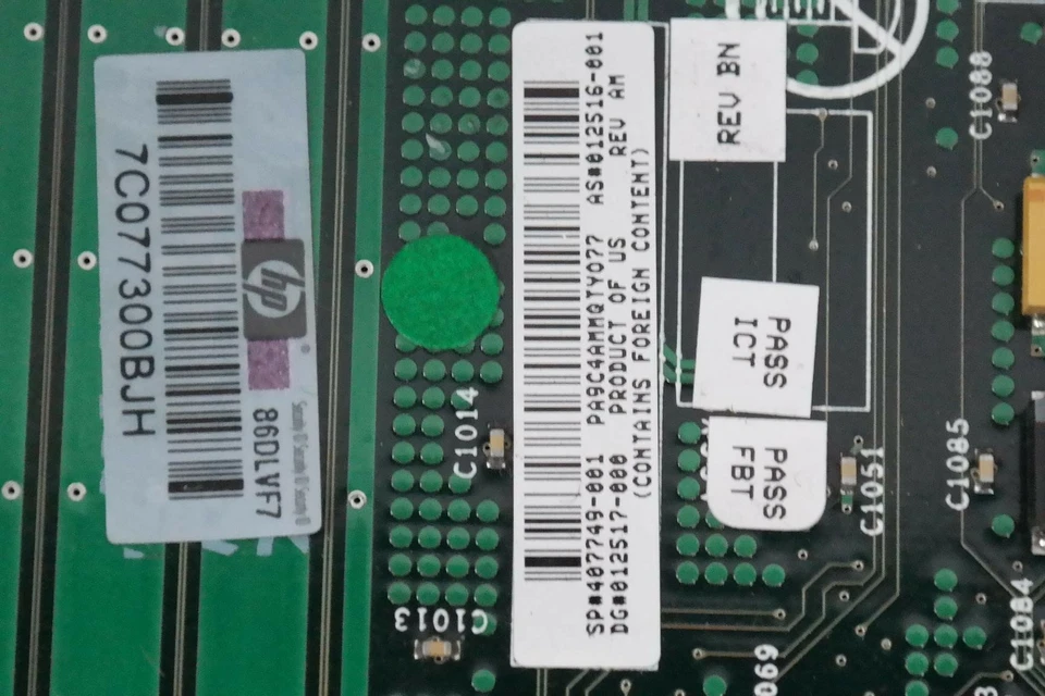 HP 407749-001 2CORE MOTHERBOARD W/CPU & HEATSINK 408790-001 413428-001 & 2GB RAM - Image 3 of 4