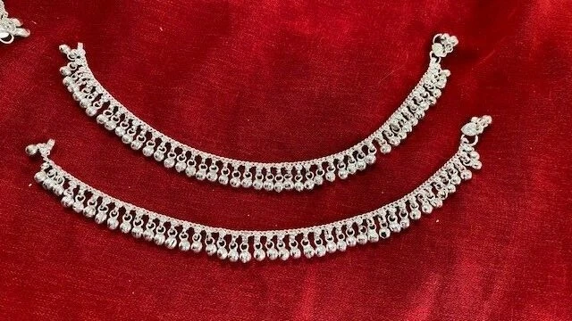 Silver ankle chain clearance price
