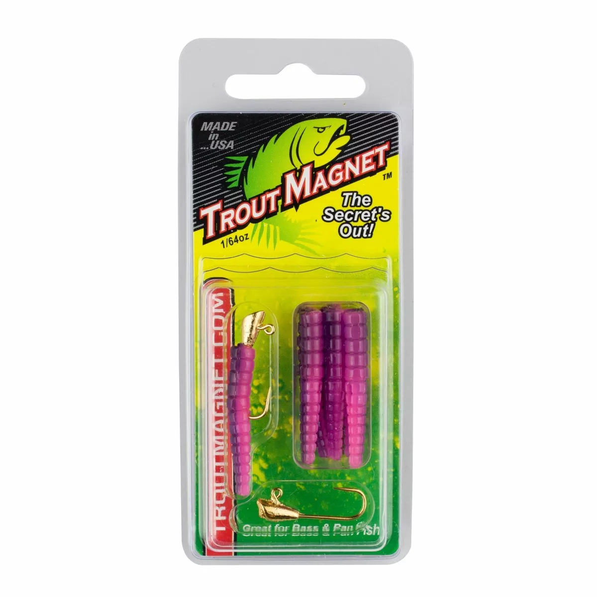 Leland Lures Trout Magnet, White