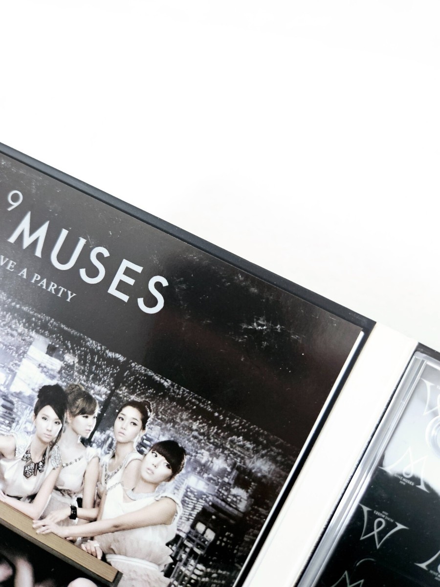 NINE MUSES Let's Have A Party Promo Album 9Muses Kpop [US SELLER
