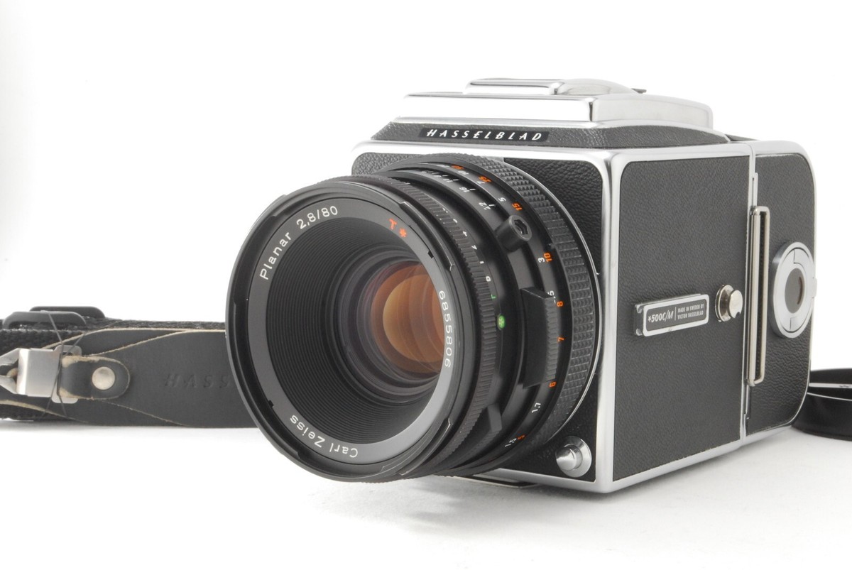 ★美品★HASSELBLAD 500C/M CF 80mm＋A12 III MINT+++ /Strap] Hasselblad 500CM 500 C/M CM CF 80mm F2.8