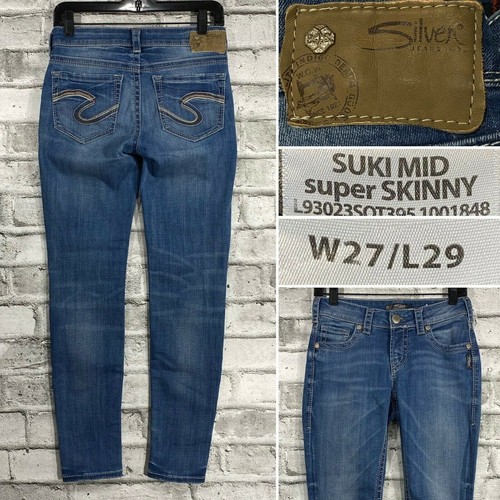 Silver Jeans Suki Mid Super Skinny 