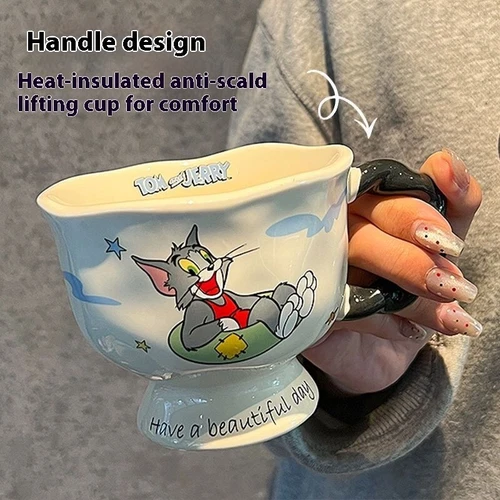 Кружка Том и Джерри 360 мл новая керамическая кружка 2024 новый стиль - Изображение 4 из 8