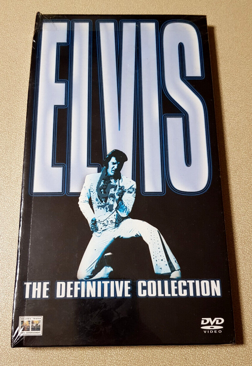 ELVIS PRESLEY THE DEFINITIVE COLLECTION - 4 DVD BOXEN - RARE SEALED EDITION
