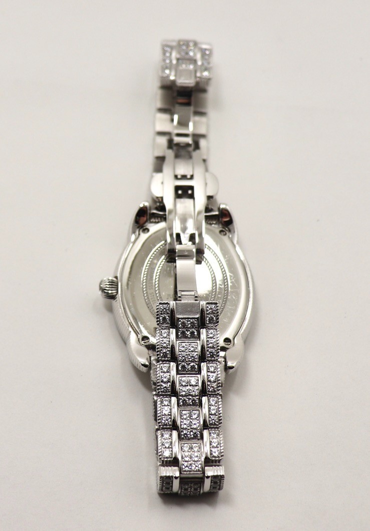 JUDITH RIPKA MOP ROMAN NUMERALS CZ BRACELET INTERCHANGEABLE  display picture 3