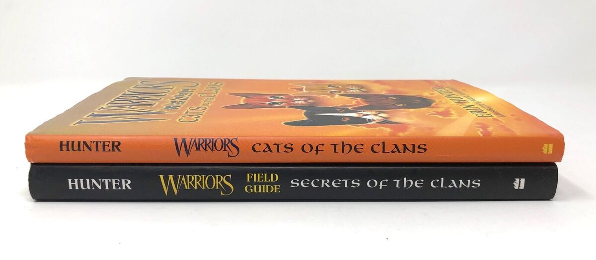 2 Warriors: Cats of the Clans + Secrets of the Clans by Erin Hunter  Hardcover