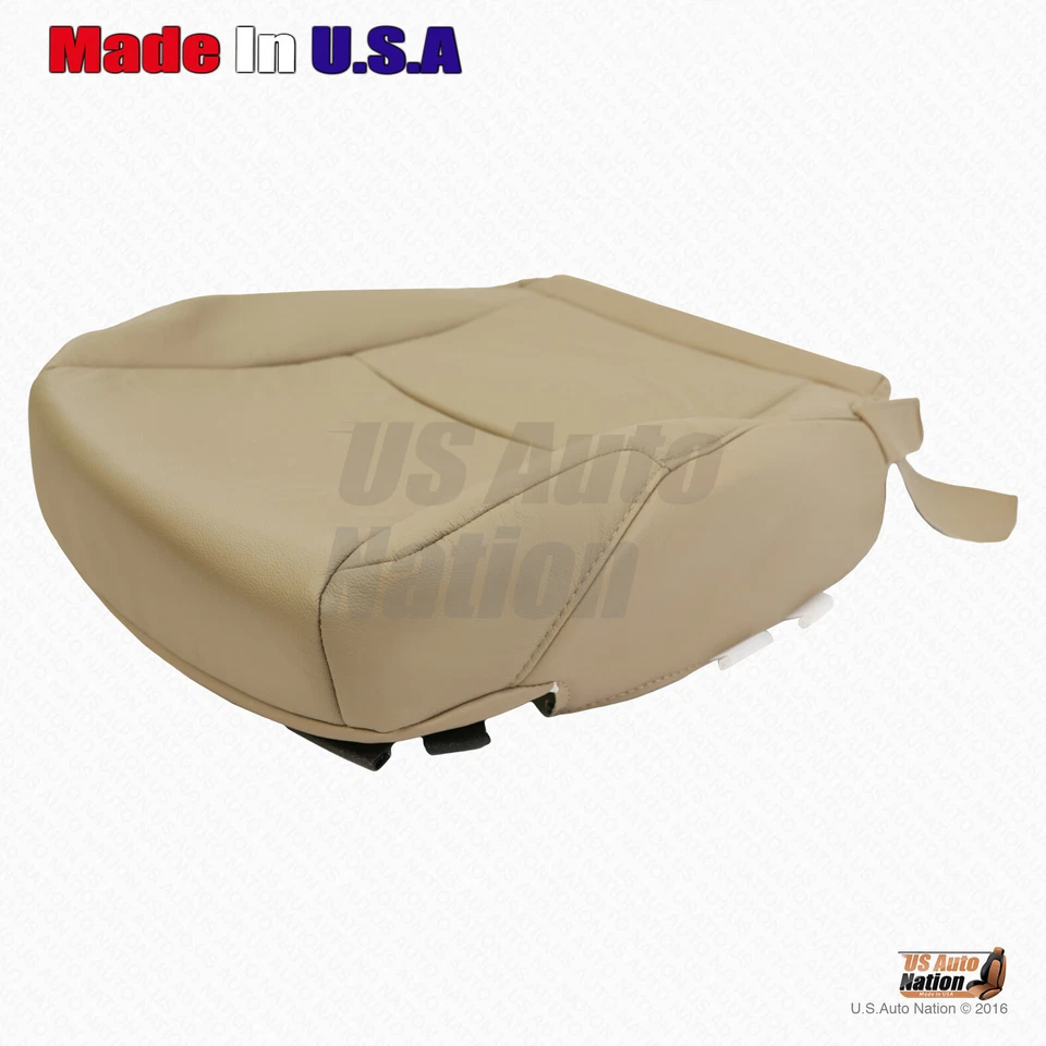 Fits 2015 - 2019 Toyota 4Runner Passenger Bottom Leather Replacement Seat Cover - Image 3 of 4