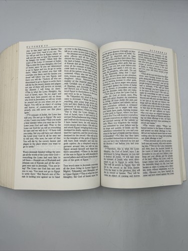 The One Year Bible The entire NIV arranged in 365 daily reading 1986 Paper Back - Picture 13 of 16