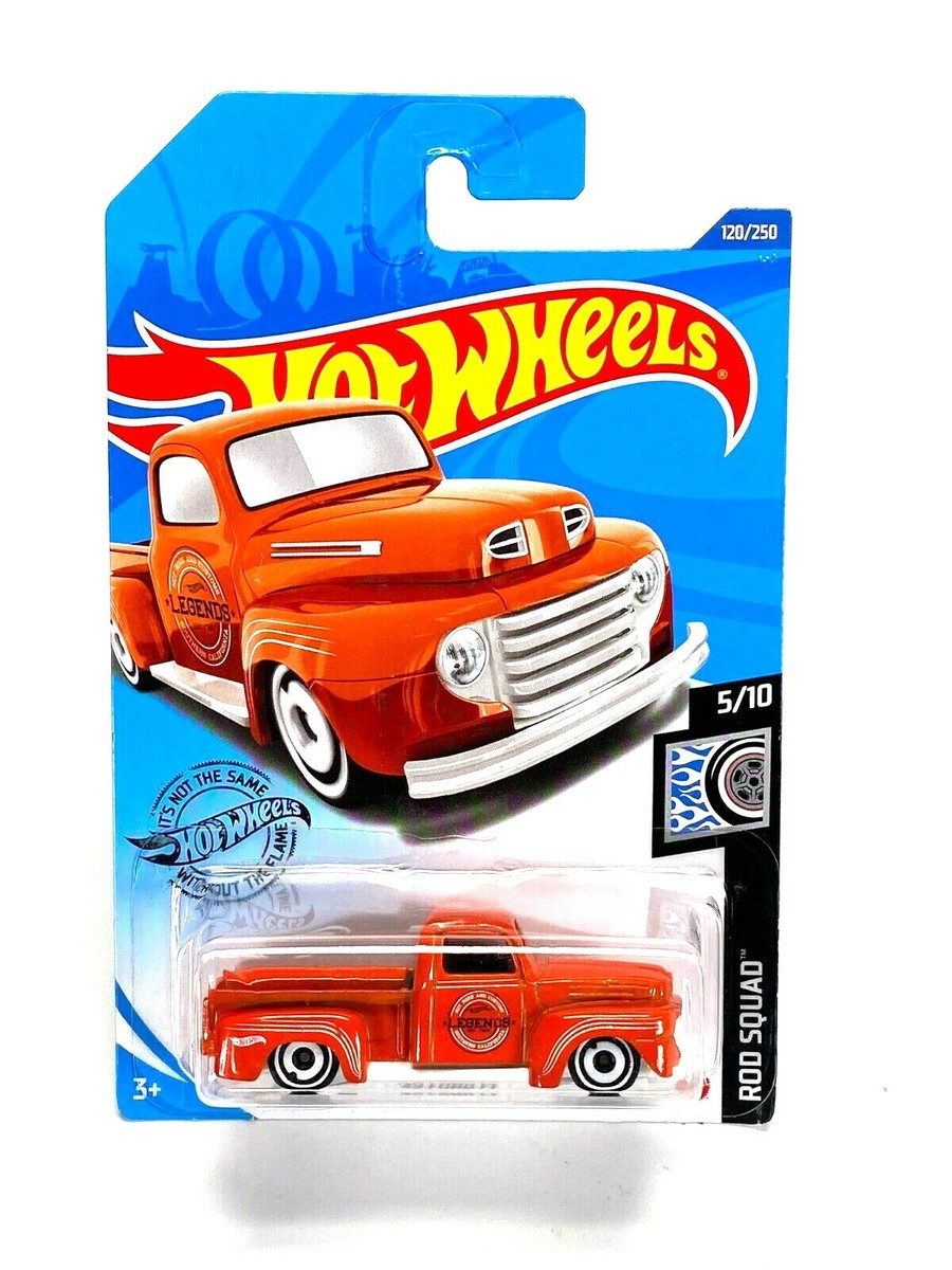 Hot Wheels Orange 49 Ford F1 Rod Squad 120/250 | eBay