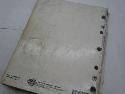 Harley Davidson Official Factory 1995-1996 1340 Parts Catalog