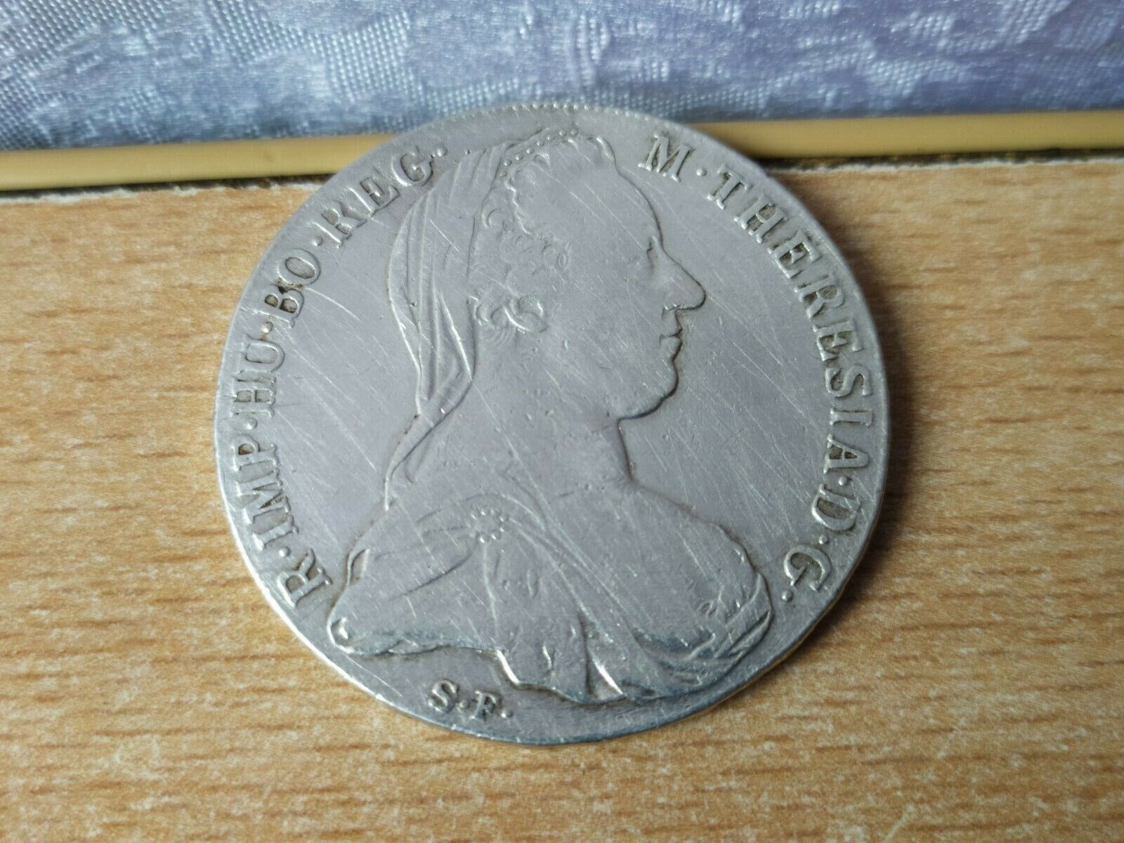 RARE Vintage Silver Coin Theresia S.F. MARIA THERESA SILVER THAL