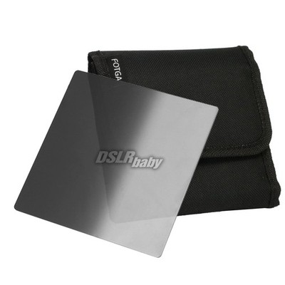 Fotga 101mm Square 4''x4'' Gradual Neutral Density ND8 Filter for Mini Matte Box