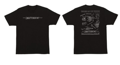 Bratrud Notebook Independent Skate Style T-Shirt Mens Graphic Reprint S-5XL
