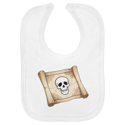 Baby-Lätzchen ''Piratenschatzkarte'' aus weicher Baumwolle (BI00071242)