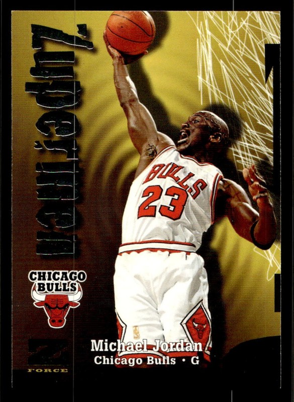 1997-98 SkyBox Z-Force #190 Michael Jordan Chicago Bulls Zupermen MINT