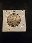 1942-D Walking Liberty Half Dollar In Fine Condition