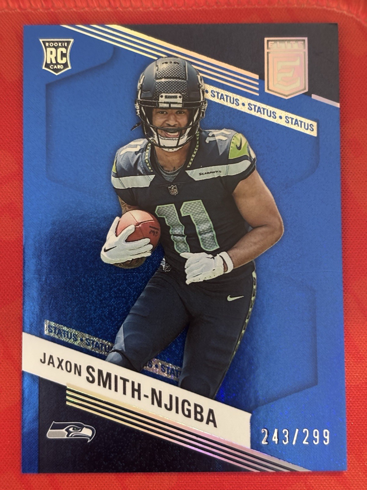 2023 Panini Donruss Elite Rookies Jaxon Smith-Njigba #151 Status Sparkle /299 RC