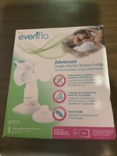 Evenflo Advanced Single Breast Pump Portable Fingertip Control Electric