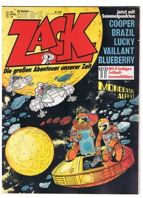 ZACK Nr. 9 / 1978 - mit Fußball-Sammelbilder WM Teil 1 - mit Kawasaki Z1000 Z1-R