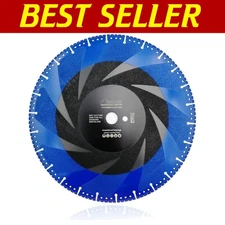 All-Purpose 14-Inch Vacuum Brazed Diamond Blade for Smooth Metal Cutting