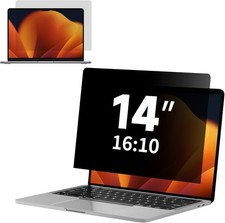 14 Inch Laptop Privacy Screen 16:10 Display, Anti-Glare Blue Light Filter Film