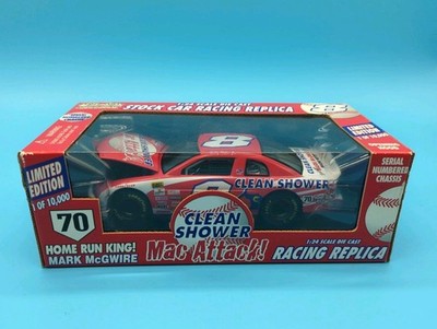 1999 Milestone Bobby Hillin Jr Mark McGwire Clean Shower Mac Attack #8 Diecast