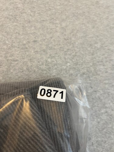 Felpa in velluto a coste Vanderbilt scuola di legge grande grigio scuro pullover a costine - Foto 11 di 11