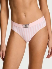 Victoria's Secret Women's Logo Cotton Shine Patch Hiphugger Panty ST11276816 NWT