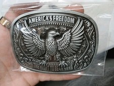America's Freedom 2nd Amendment The Right To Bear Arms Belt Buckle