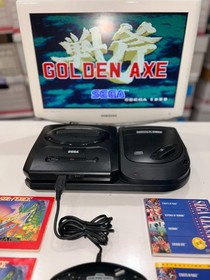 Sega CD Model 2 System with Sega Genesis Model 2 Console Bundle with 6 Games #3