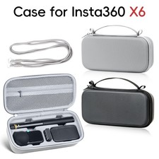 PU Portable Storage Bag Suitable for Insta360 X6 Camera Dustproof Storage Case